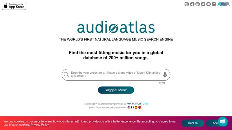audioatlas website