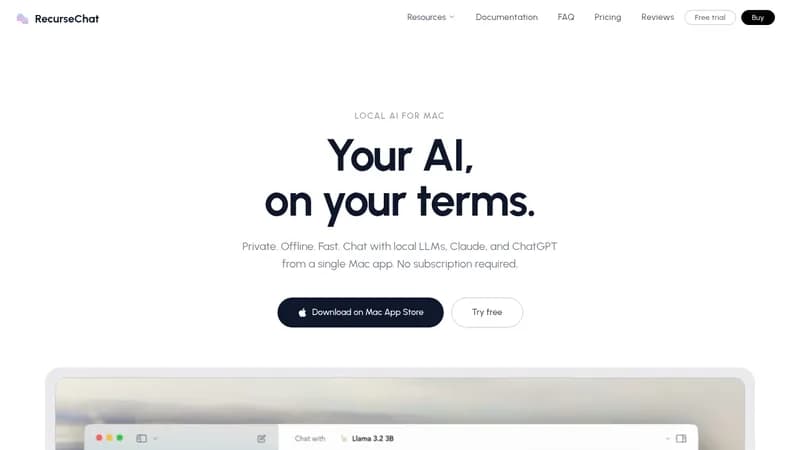 recursechat website