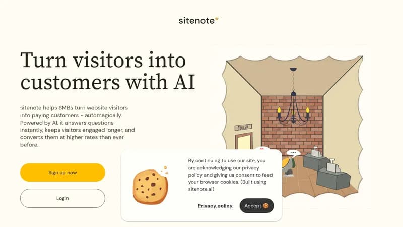 sitenote website