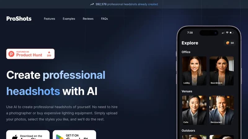 proshots website