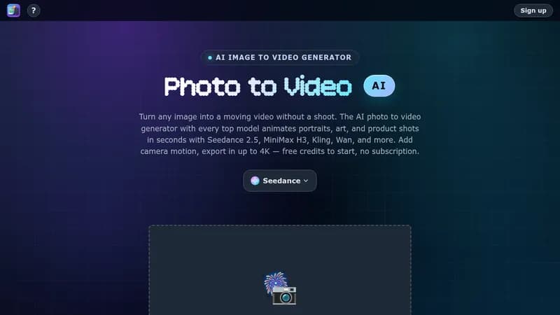 photo to video website