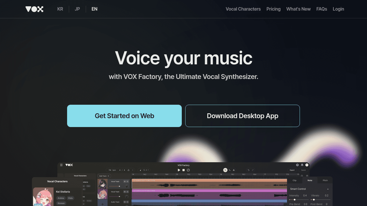 vox factory website