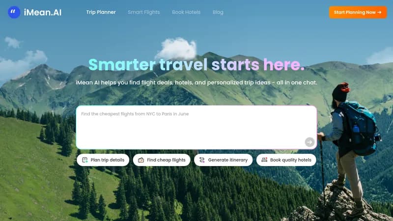 imean ai website