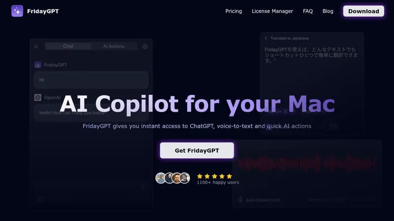 fridaygpt website
