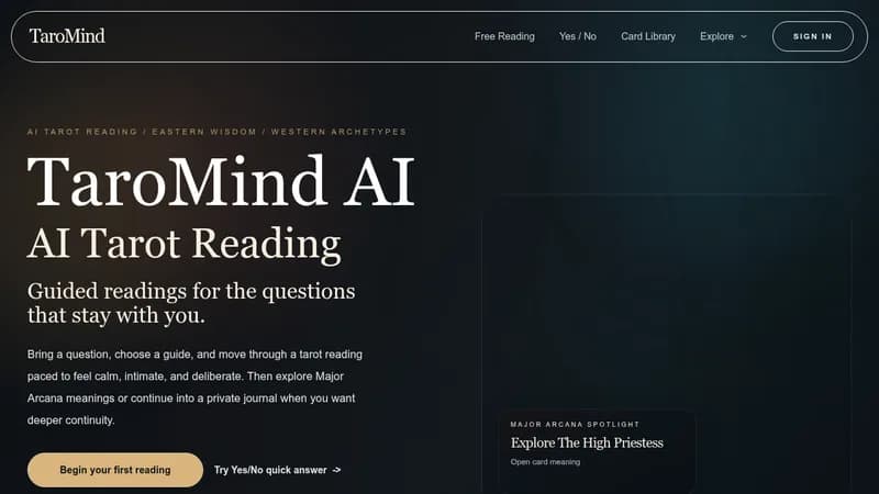 taromind ai website