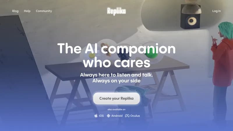 replika website