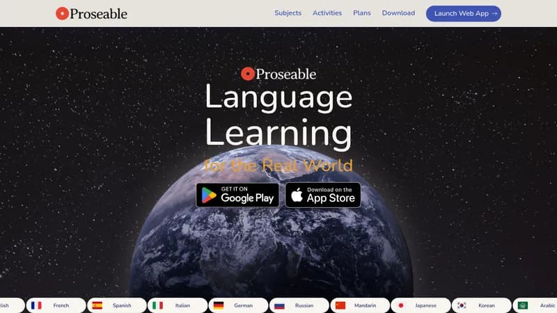 proseable website