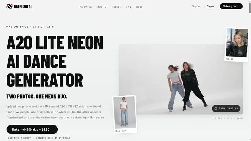 a2o lite neon ai website
