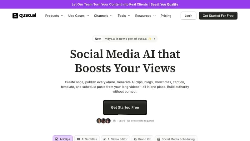 quso.ai website