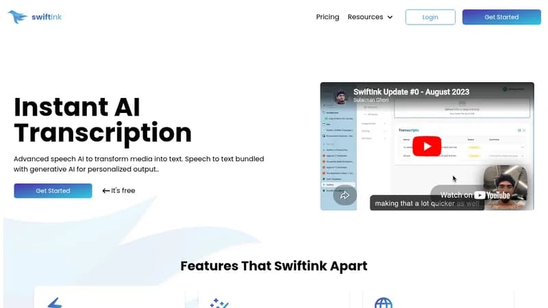 swiftink website