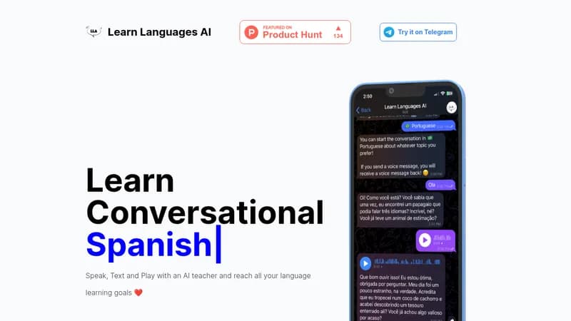 learn languages ai website