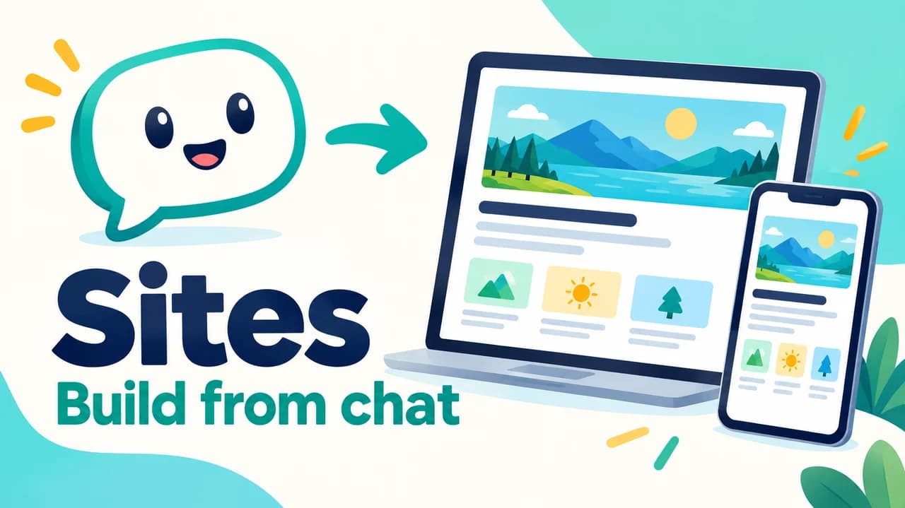 Featured image for ChatGPT Sites: Build and Publish a Real Website From Chat (Beginner Guide)