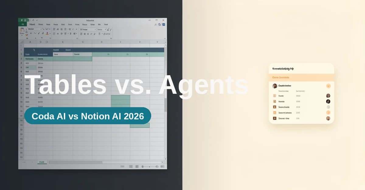 Featured image for Coda AI vs. Notion AI (2026): Which One Runs Your Team's Operations?