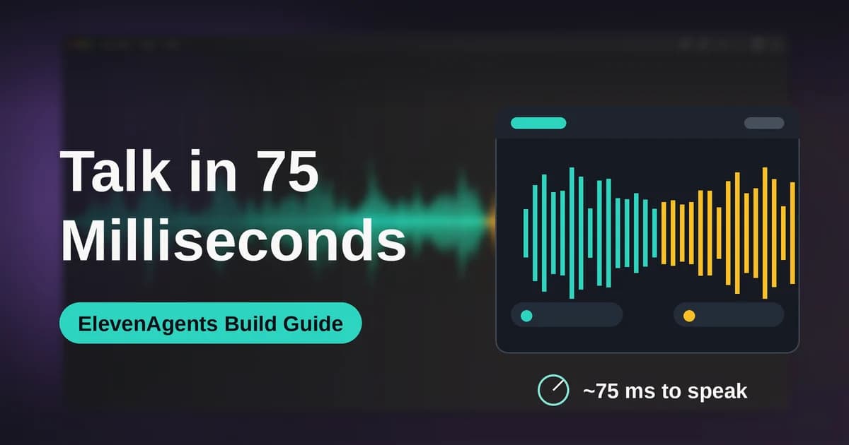 Featured image for ElevenLabs Conversational Voice AI: Building Ultra-Low-Latency Support Agents (2026)