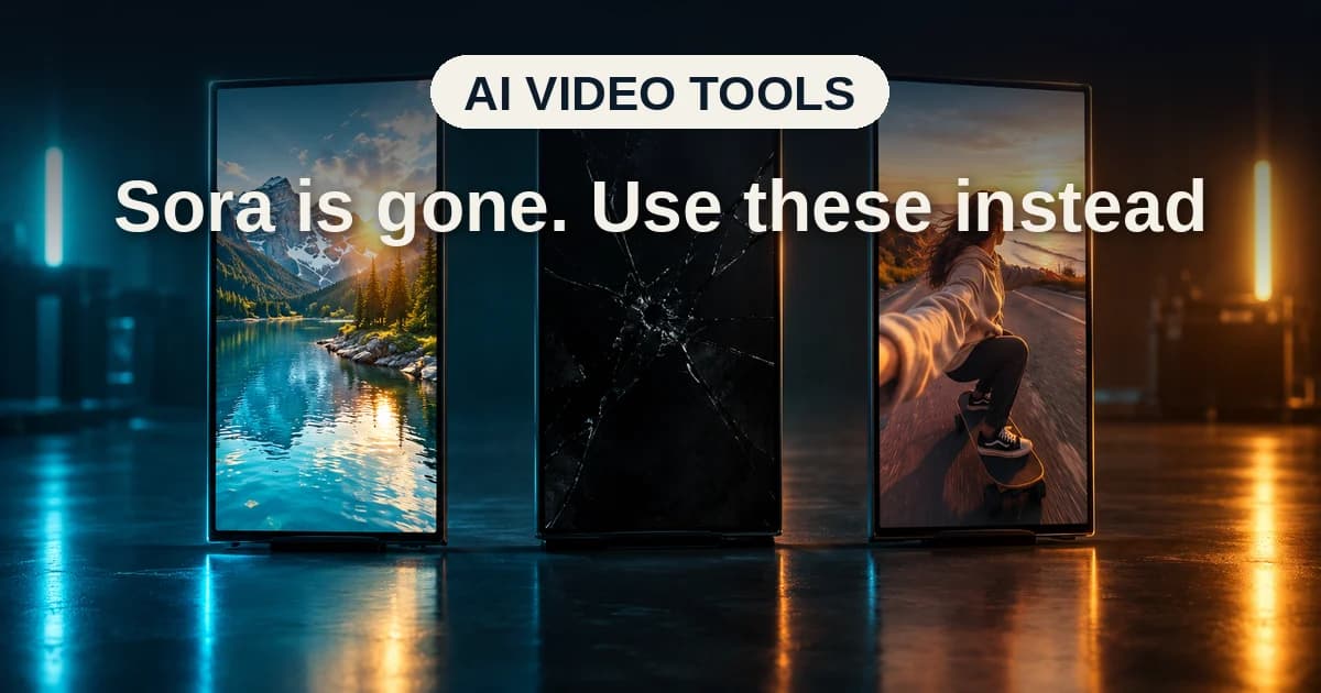 Featured image for Best AI Video Generators 2026: What to Use After Sora Shut Down