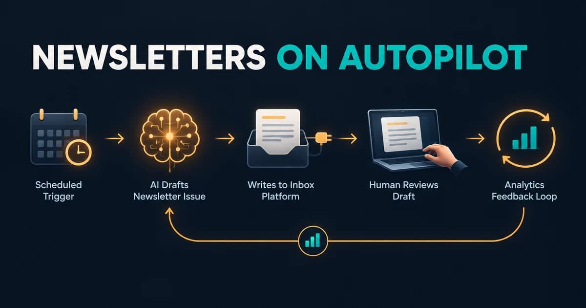 Featured image for How to Run Your Newsletter on Autopilot With the Beehiiv MCP, n8n, and Claude